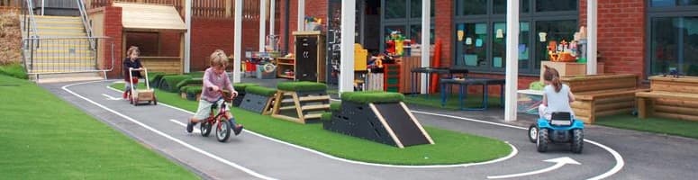 Newton Poppleford's EYFS Playground Equipment